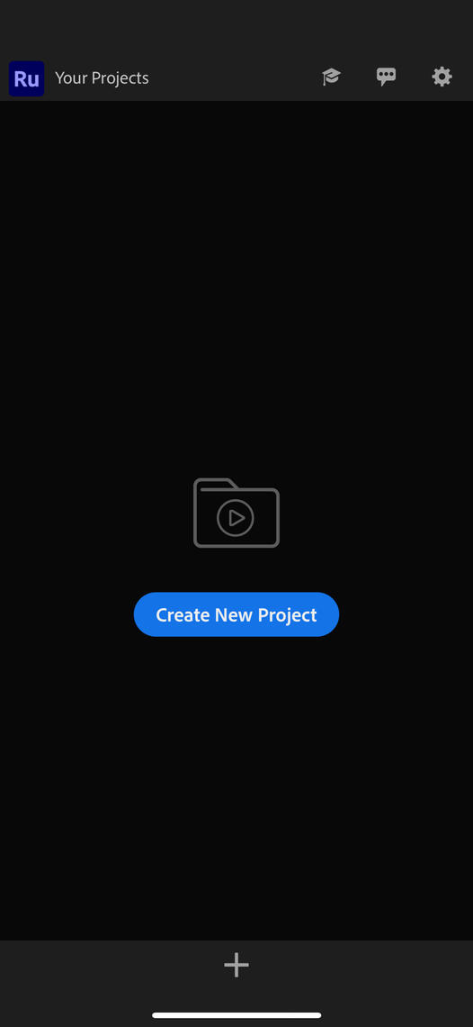 Create a new project!
