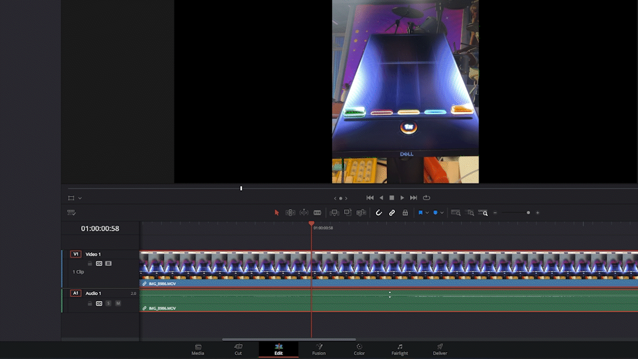 Click and drag the volume up!